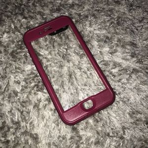 NUUD life proof case burgundy - Iphone 7/8 plus